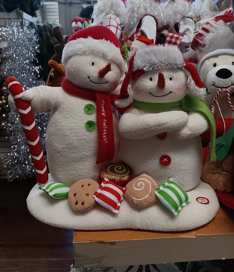 Snowman Couple Musical