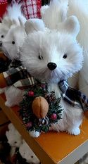 Fox White Figurine Small