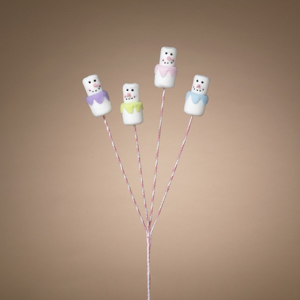 Snowman Marshmallow Pick Pick Spray