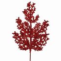 Spray Tinsel Cedar Red