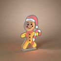 Gingerbread Man Infinity Mirror