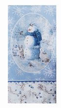 T-Towel Snowman With Animals