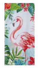 T- Towel Flamingo Leaves