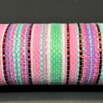 Mesh Roll Pink Mint Metallic