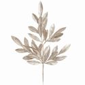 Bay Leaf Spray Glittered