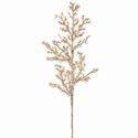 Spray Beaded Gold Glittered