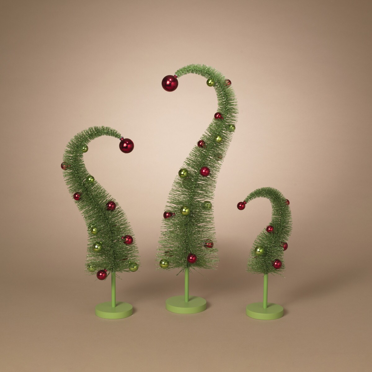 Trees Set Of  Bottle Brush