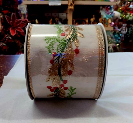 Ribbon Embroidery Leaves
