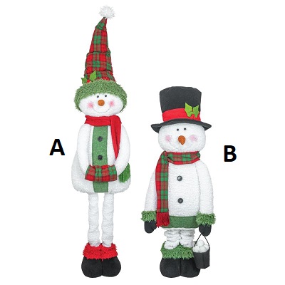 Snowman With Scarf Large Size