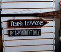 Witch Broom Sign