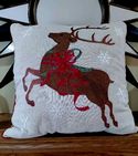 Reindeer Pillow