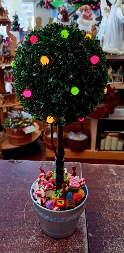 Tree Candy Ball Shape Lighted